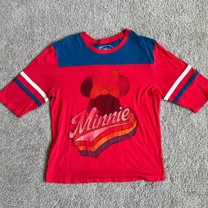 GUC Official Disneyland Park Retro Theme 3/4 sleeve shirt size XL